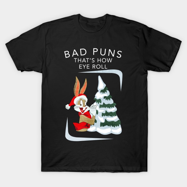 Bad pun rabbit T-Shirt by okefandi
